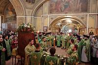 Архиерейское богослужение в Саввино 